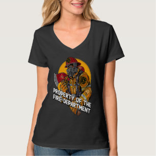 T-shirt Pompier professionnel du service d'incendie de la