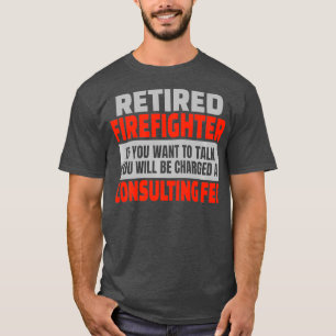 T-shirt Pompier retraité Funny Parti de retraite Humour