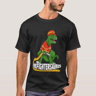 T-shirt Pompier saurus pour un pompier