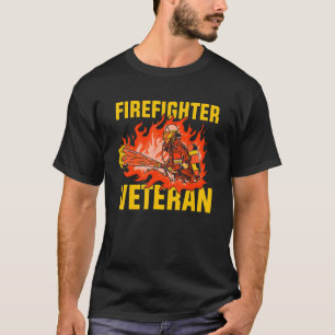 T-shirt Pompier Vétérinaire Retraité Retraité