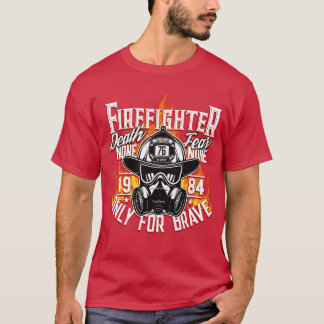 T-shirt Pompier volontaire Brigade pompier Cadeau