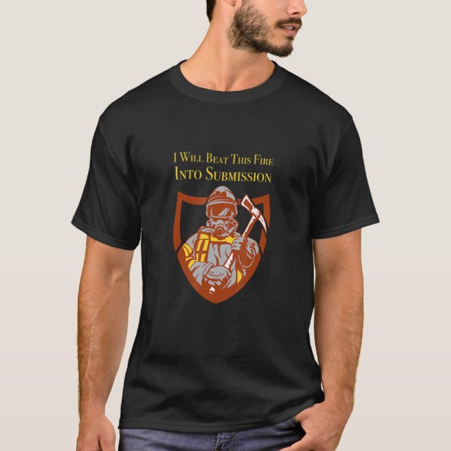 T-shirt Pompier Wildland Smokejumper Fire Eater (Devant)