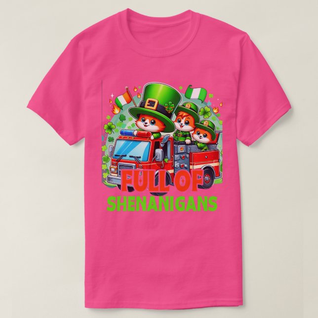 T-shirt Pompiers Enfants Enfants Jeune Garçons Jour de la  (Design devant)