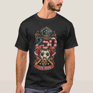 T-shirt Pompiers, Liberté & Football | Amérique 250