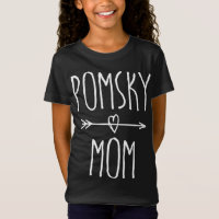 Pomsky Maman Cute Pomeranian Husky Amoureux des ch