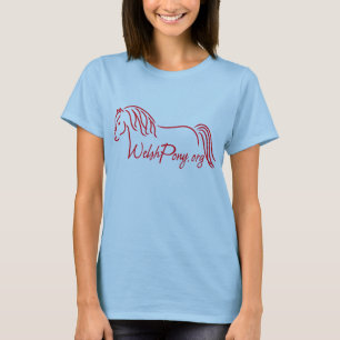 T-shirt Poney de gallois et société d'épi de l'Amériqu