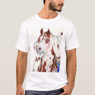 T-shirt Poney indien sacré de chasse