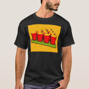 T-shirt Pong de bière