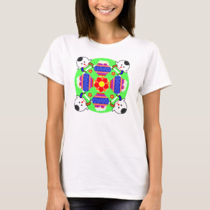 T-shirt Pongal Pot et Vache Kolam
