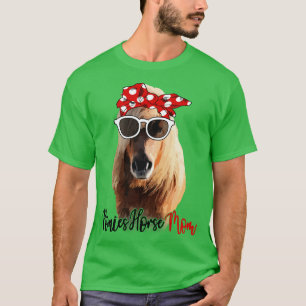 T-shirt Ponies Chemise Horse Poney Horse Maman Bandana