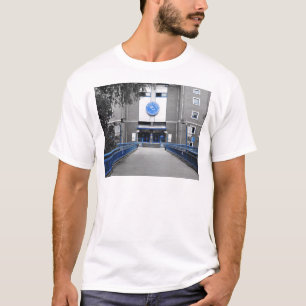 T-shirt pont à la réception