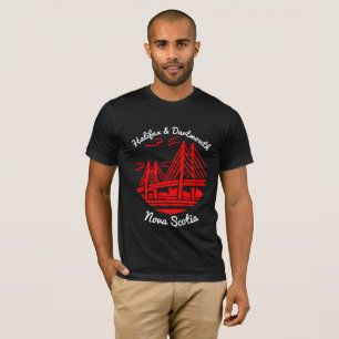 T-shirt Pont-chemises Halifax et Dartmouth Nouvelle-Écosse