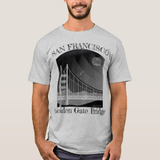 T-shirt Pont du Golden Gate de San Francisco