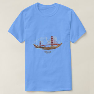 T-shirt Pont du Golden Gate de San Francisco
