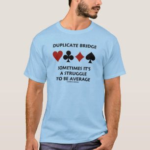 T-shirt Pont en double parfois c'est une lutte à être