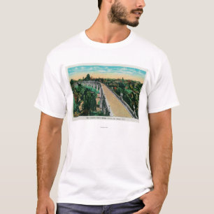 T-shirt Pont en rue du Colorado à travers Arroyo Seco