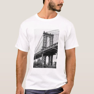 T-shirt Pont Manhattan en noir et blanc