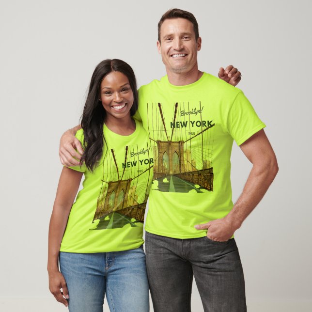 T-shirt Pont New York Brooklyn   (Unisexe)
