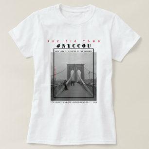 T-SHIRT PONT NYCCOU #NYCCOU BROOKLYN