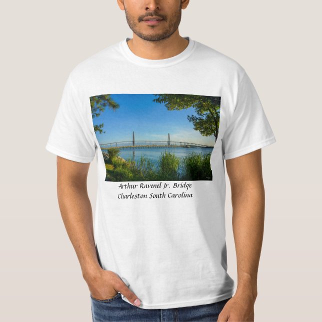T-shirt Pont pittoresque Arthur Ravenel (Devant)