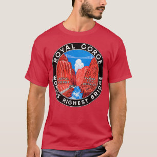 T-shirt Pont Royal Gorge des années 1930
