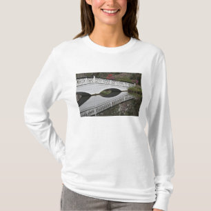 T-shirt Pont se reflétant sur l'étang, Magnolia