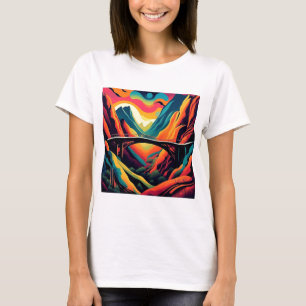 T-shirt Pont sur le ravin 4