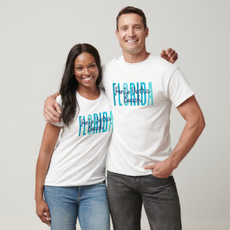 T-shirt Ponte Vedra Beach Floride (Ocean Wave)
