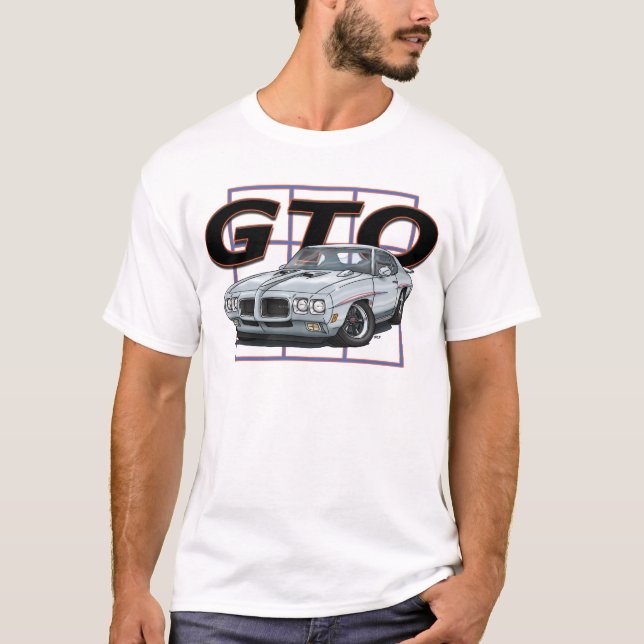 T-shirt Pontiac 1970 GTO (Devant)