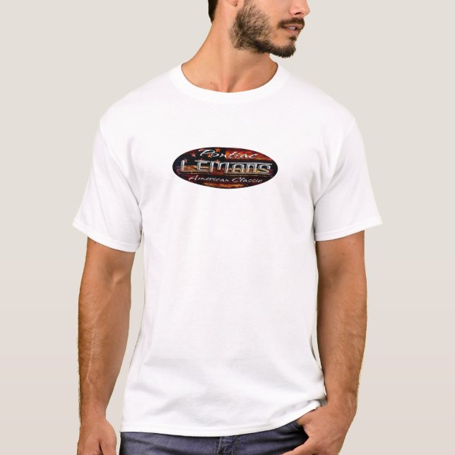 T-shirt Pontiac le Mans - classique américain d'emblème (Devant)