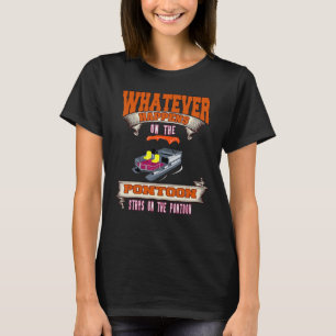 T-shirt Pontoon Motorboat Party Motorbot Bateau Capitaine