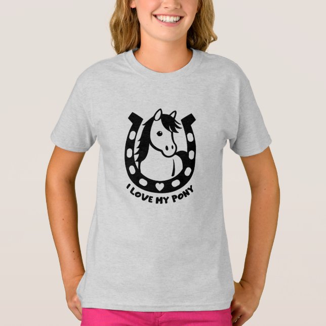 T-shirt Pony Club Rider (Devant)