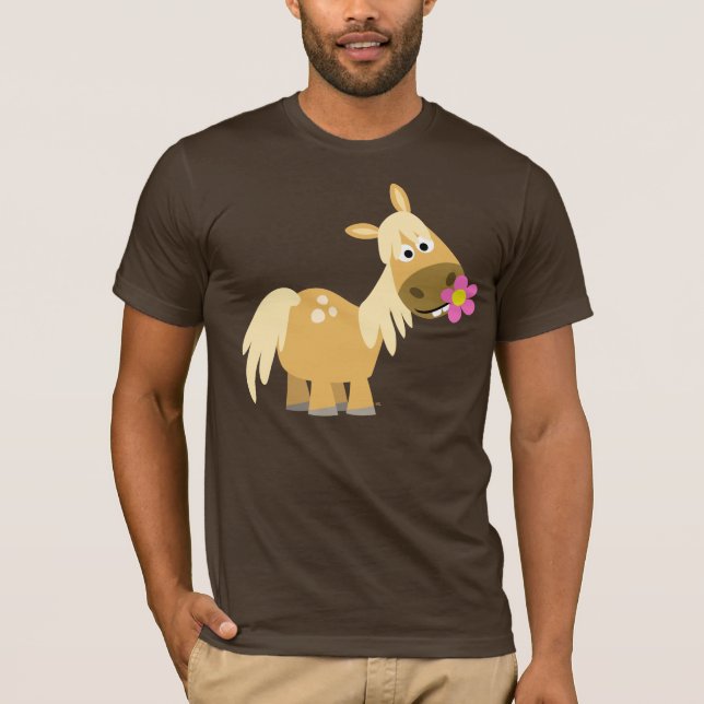 T-shirt Pony et Flower (Devant)