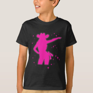 T-shirt Pony Et Talons Aimer Filles Roses Clubs Disco Nais