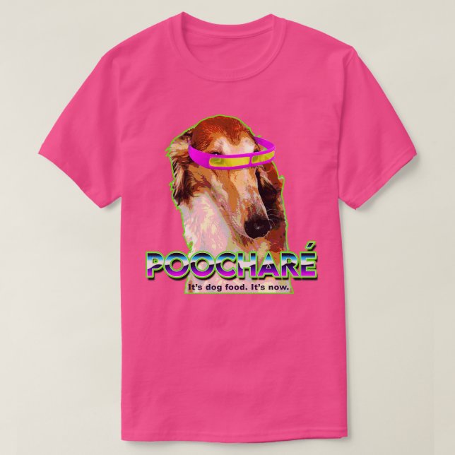 T-shirt POOCHAR Dog Food SCTV 1981 (Design devant)