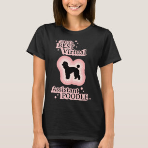 T-shirt Poodle 2020 Meilleur Assistant virtuel