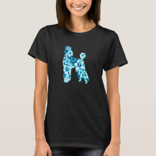 T-shirt Poodle Aloha Hawaiian Chien 1