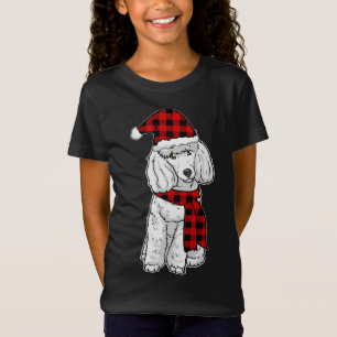 T-Shirt Poodle Buffalo Plaid Poodles Amoureux des chiens N