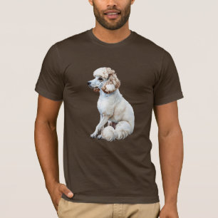 T-shirt Poodle - Intelligent, élégant et hautement éducati