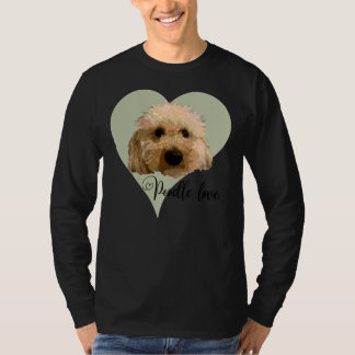 T-shirt Poodle Love