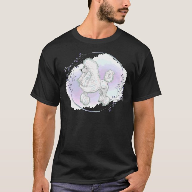 T-shirt Poodle T- (Devant)