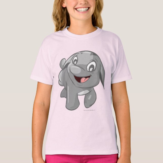 T-shirt Poogle Silver (Devant)