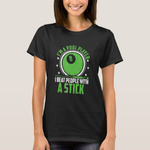 T-shirt Pool Billard Jeu Pour Snooker Joueurs Cue Sport