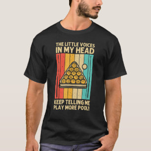 T-shirt Pool cool Pour Hommes Billard Snooker Femmes Billa