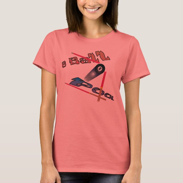 T-shirt Pool de 8 balles (Devant)