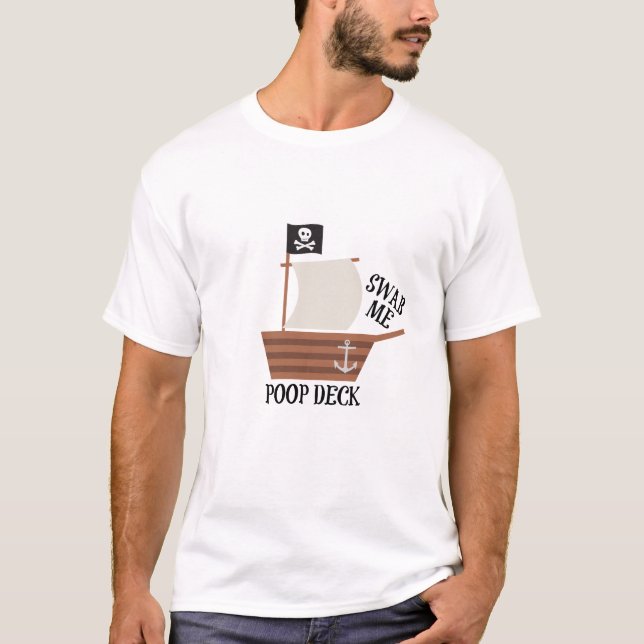 T-shirt Poop Deck (Devant)