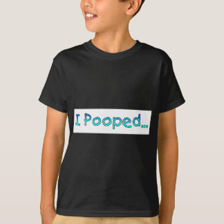 T-shirt pooped