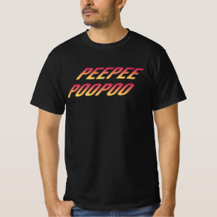 T-shirt poopoo de peepepee