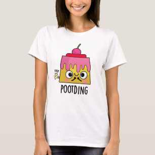 T-shirt Poot Drôle Pudding Fart Pun