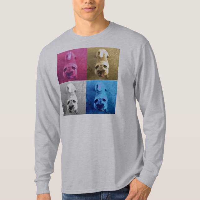 T-shirt pooter d'art de bruit (Devant)